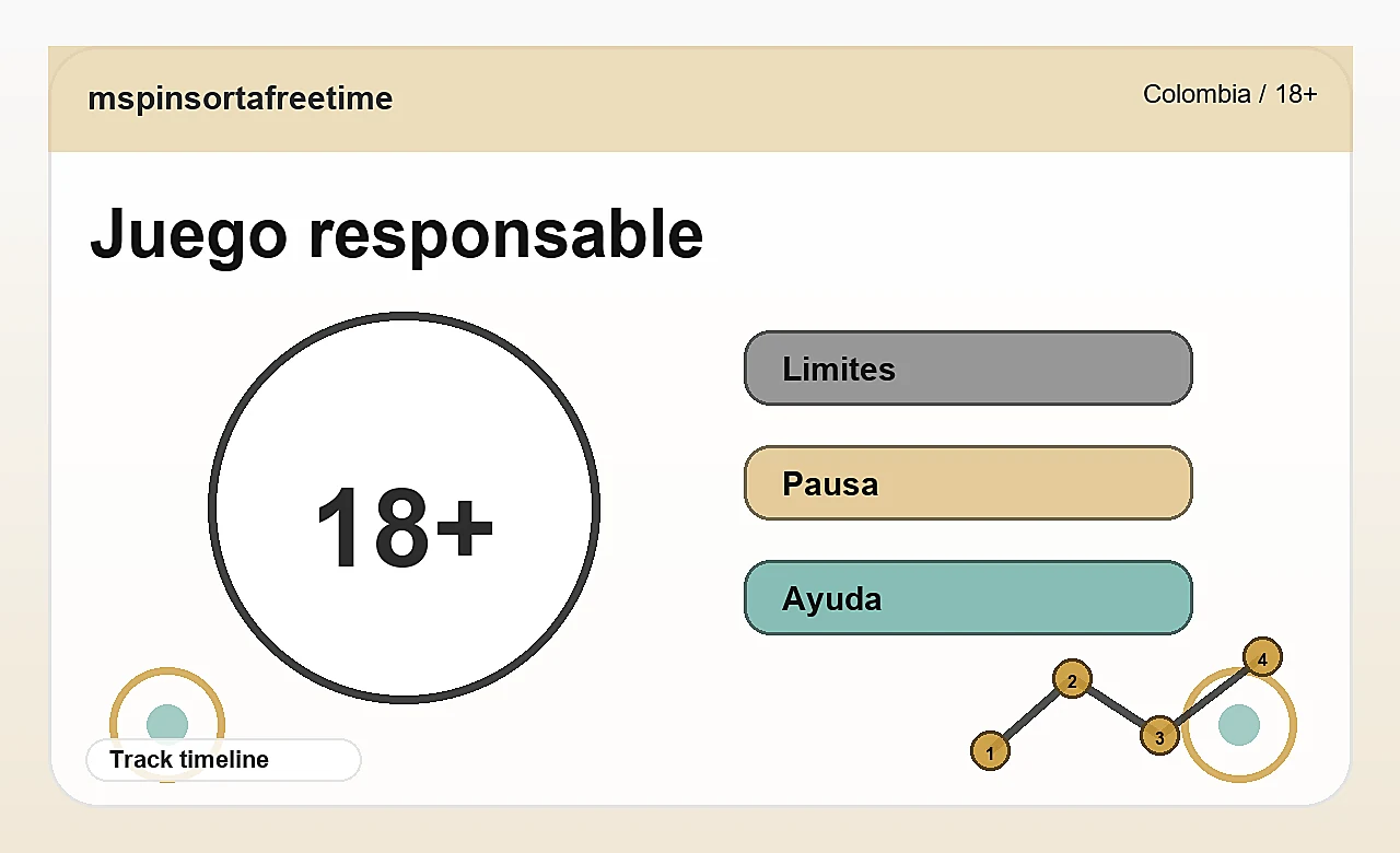 Juego responsable en mspinsortafreetime