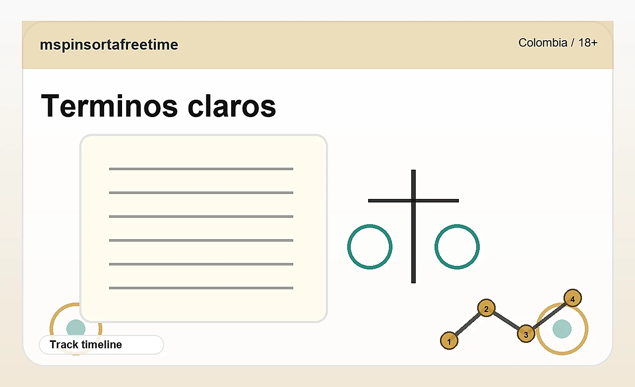 Terminos y condiciones de mspinsortafreetime